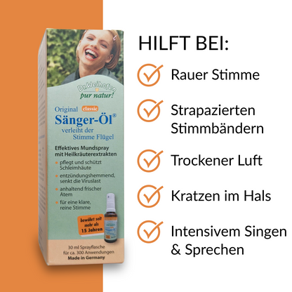 Sänger-Öl Spray